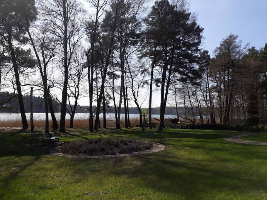 Haus Wilma Gruene Idylle Im Wald Direkt Am See Wendisch Rietz Exteriör bild