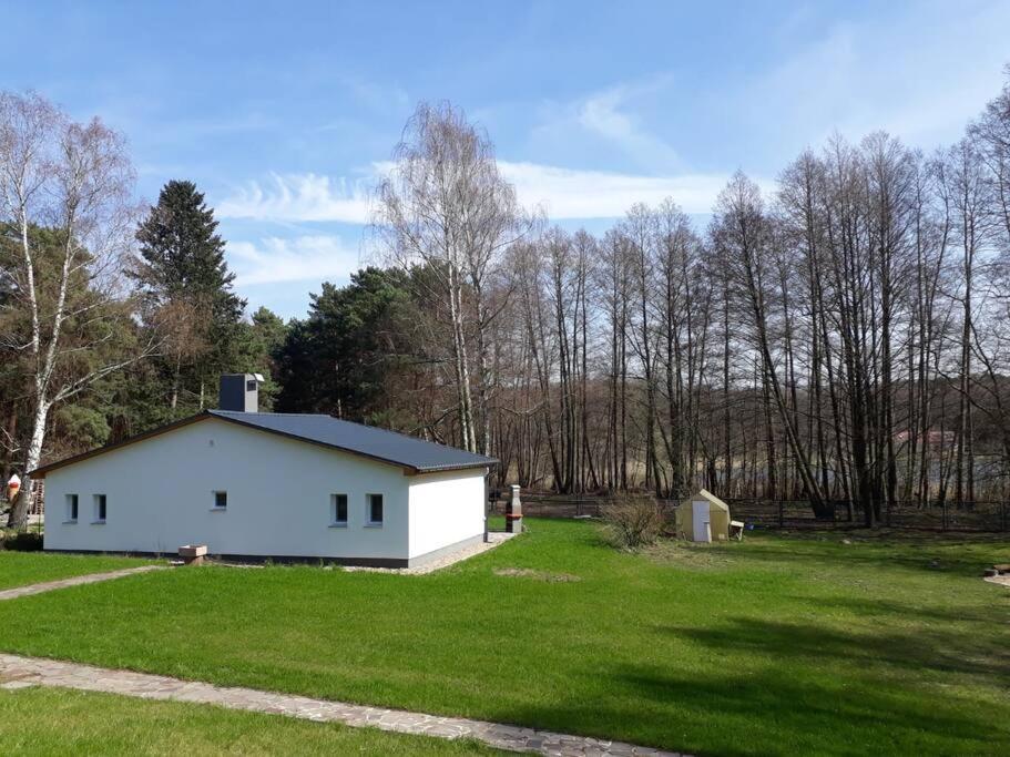 Haus Wilma Gruene Idylle Im Wald Direkt Am See Wendisch Rietz Exteriör bild