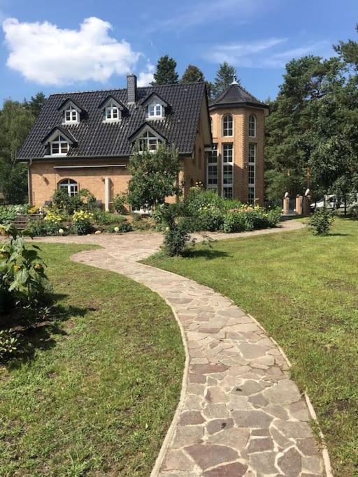 Haus Wilma Gruene Idylle Im Wald Direkt Am See Wendisch Rietz Exteriör bild